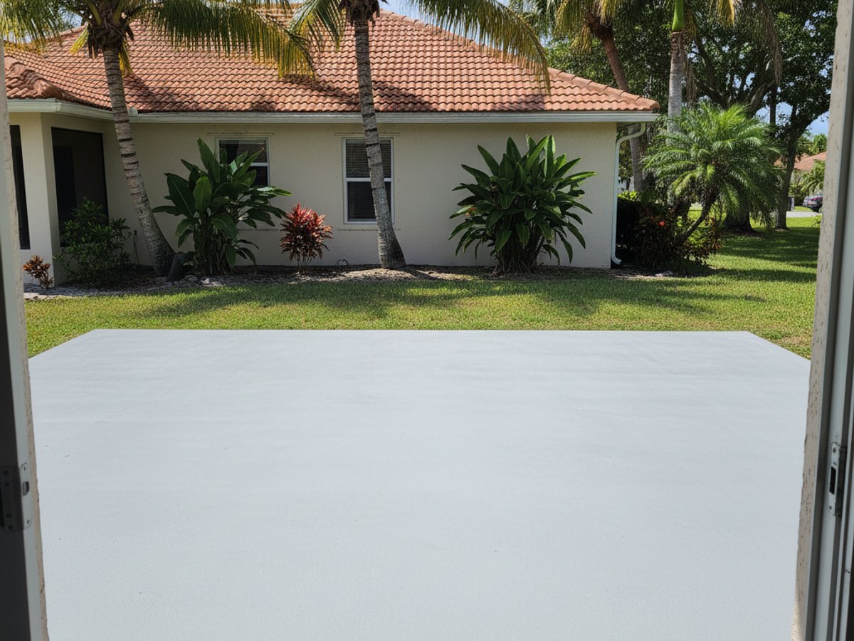 Stamped Concrete completed by Charis Concrete Solutions in Palm Coast, FL