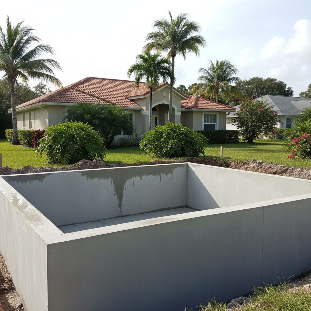 Concrete Patios completed by Charis Concrete Solutions in Deltona, FL