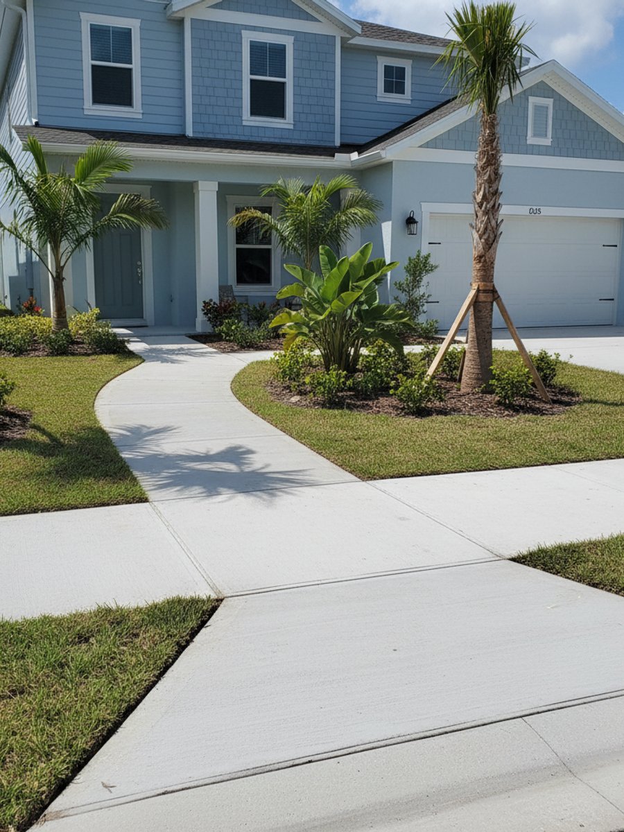 Concrete Slab Foundations completed by Charis Concrete Solutions in Port Orange, FL